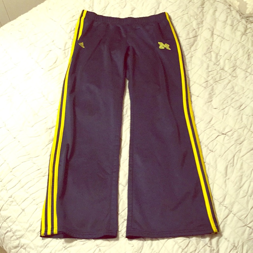 University of Michigan track pants